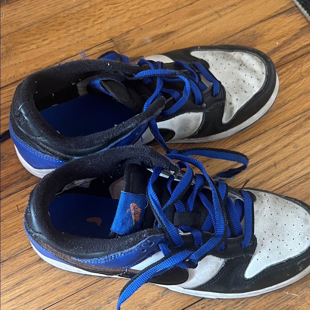 Nike Kids Sneakers Black and Blue